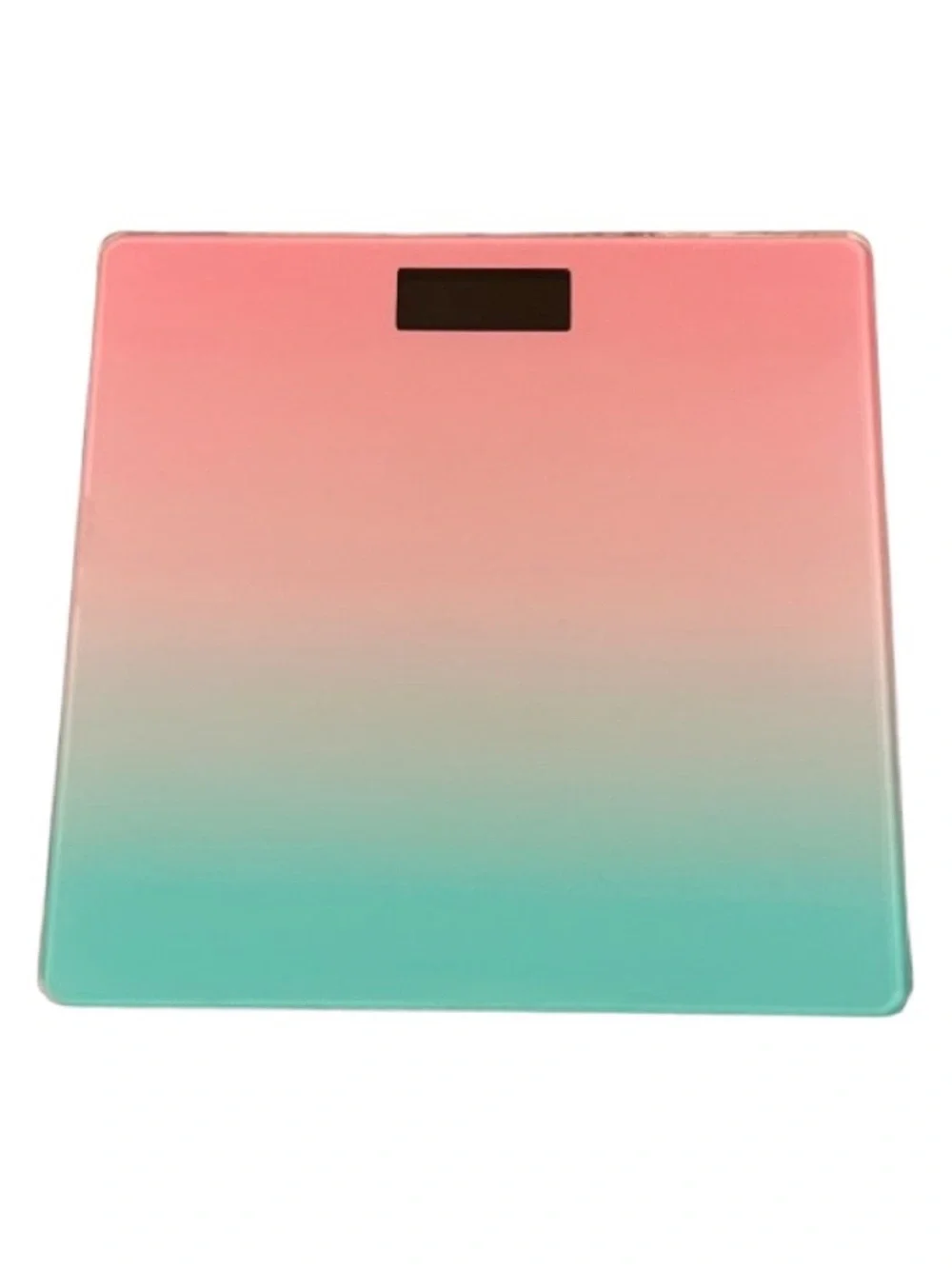 🆕- Stylish digital scale with a pink and blue gradient design. New in Box.